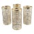 Vintage Imperial Glass Shoji Trellis 22k Gold Highball Glasses Tumblers- Set of 4 For Sale