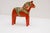 Traditional Swedish Handpainted Dala Horse from Grannas Olsson, Nusnäs, 1950s For Sale - Image 11 of 11