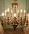 French Gilded Brass 12-Branch 2-Tier Chandelier For Sale - Image 5 of 8
