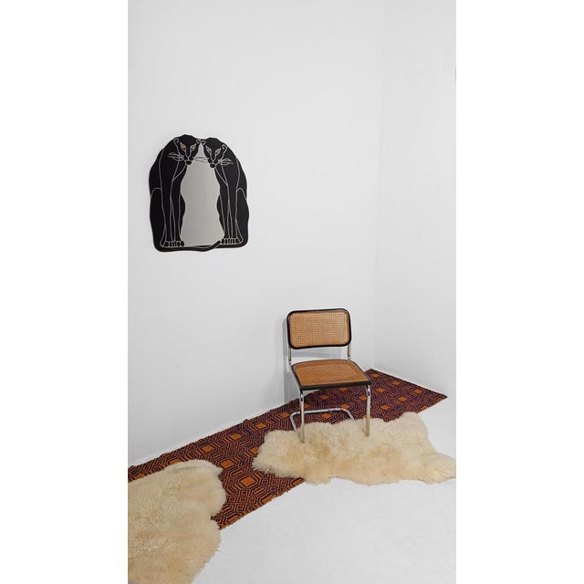 We offer for sale a stunning serigraph mirror made in Italy around the 1980s. Like many pieces produced during the...