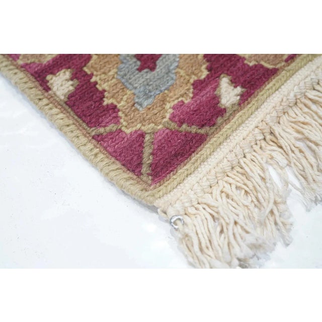 Traditional Sumak Runner 2'6'' X 8'0" For Sale - Image 3 of 10