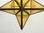 1960s Gold Glass Star Light For Sale - Image 4 of 18