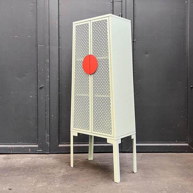 Cabinet in Metal, 1960s For Sale - Image 3 of 14