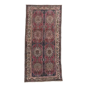 Mid 20th Century Vintage Persian Bakhtiari Rug - 05'10 X 12'02
