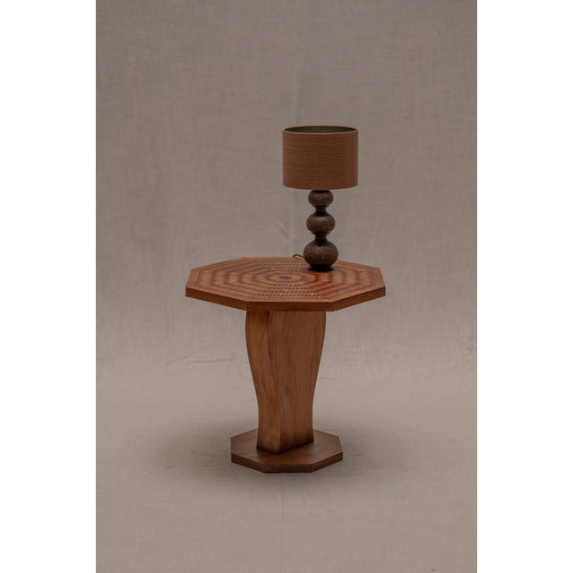 Mid-Century Marquetry Side Table, 1960s For Sale - Image 6 of 12
