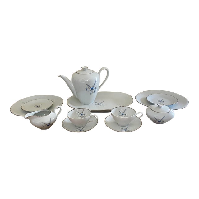 1960s Stonegate Harvest Stars Coffee Set - Set of 12 For Sale