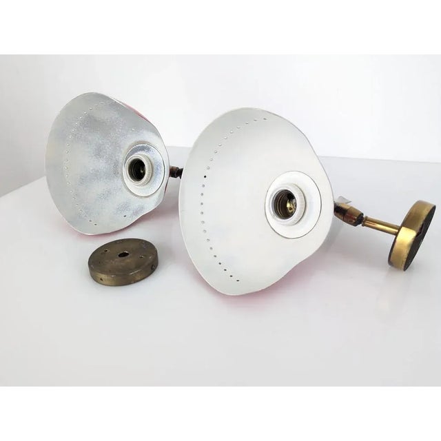 Mid-Century Modern Wall Lights by Oscar Torlasco for Lumen, 1950s, Set of 10 For Sale - Image 3 of 12