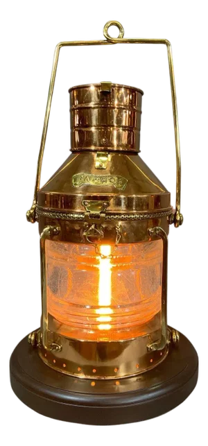Solid Copper Ships Lantern