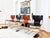 1970s Set 8 Carlo Bartoli T 70 920 Cantilever Chairs Brown Leather - 8 PCS For Sale - Image 5 of 18