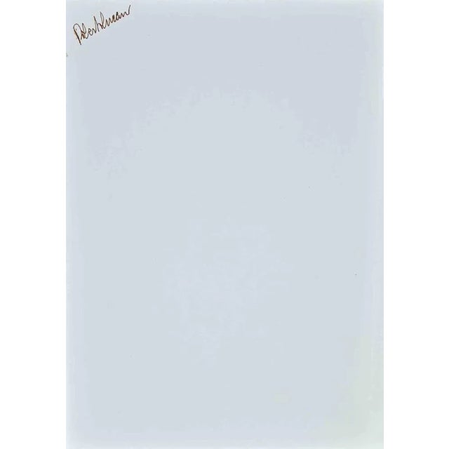 Reading News is an original Contemporary Artwork realized in the 21st Century by Roberto Cuccaro. Original China Ink on...