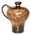 Earthy Flowing Glazed Studio Ceramic Vase by Elke & Elmar Kubicek, Germany, 1980s For Sale