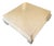 Vintage 1970s Henredon Folio 16 Square Ming Style Coffee Table - Faux Goatskin Lacquer For Sale