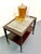 1960s Mid Century Rosewood and Tile Top Bar Cart For Sale - Image 5 of 6