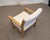 Oak Armchair with White Sheep Fur Upholstery by Hans J. Wegner, 1980s For Sale - Image 9 of 12