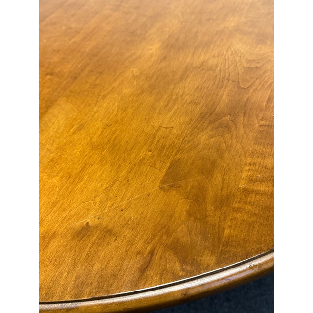 2000 - 2009 Ethan Allen New Country 42” Round Dining Table For Sale - Image 5 of 10