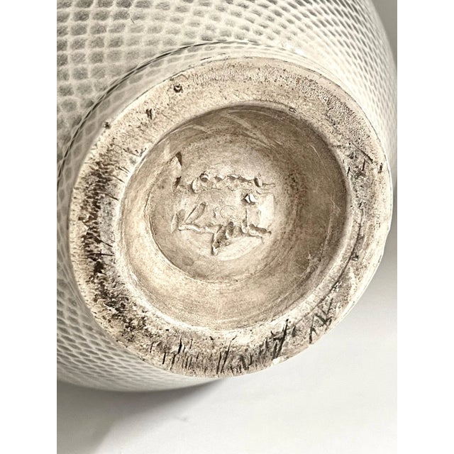 Mid-Century Modern Lauren Kaplan Abstraction Stoneware Vessels - A Pair For Sale - Image 3 of 12