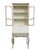 Ethan Allen Ethan Allen Country French Collection Off White 32" Secretary Desk W. Display Hutch - Hand Painted Accents 26-9204 / 26-9205 For Sale - Image 4 of 18