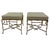 Small Metal Stools with Golden Bamboo Finish, 1970s, Set of 2 For Sale - Image 6 of 6
