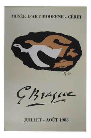 After Georges Braque, The Doves, Lithograph
