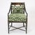 Traditional Regency Style Black Lacquered Armchair by Burton Ching For Sale - Image 3 of 6
