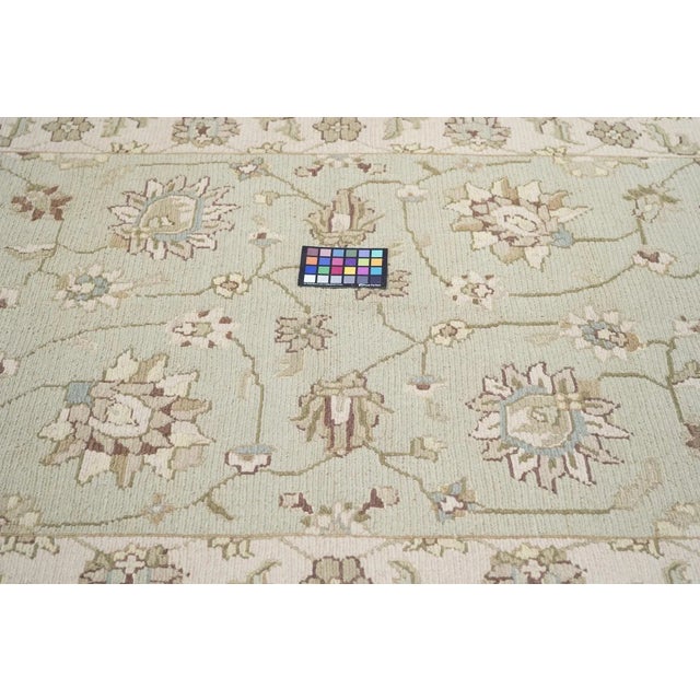 Cream Sumak Rug 4'1'' X 6'1'' For Sale - Image 8 of 10