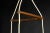 Wood Teak & Opaline Glass Cascading Boomerang Chandelier from Philips, 1950s For Sale - Image 7 of 9