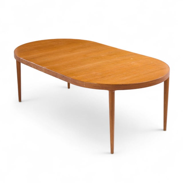 Skovmand & Andersen for Moreddi Mid Century Danish Teak Expanding Dining Table With 2 Leaves For Sale - Image 11 of 11