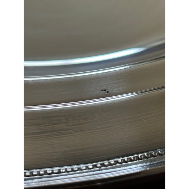 Silver Vintage Rogers Bros Silver Plate “Remembrance” Covered Serving Dish For Sale - Image 8 of 8