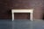 Wood Ethan Allen Farmhouse Pine Sofa Table For Sale - Image 7 of 8