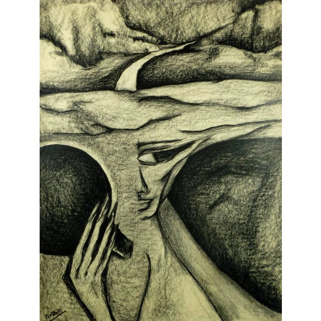 Kismine Varner, Abstract Face For Sale - Image 4 of 4