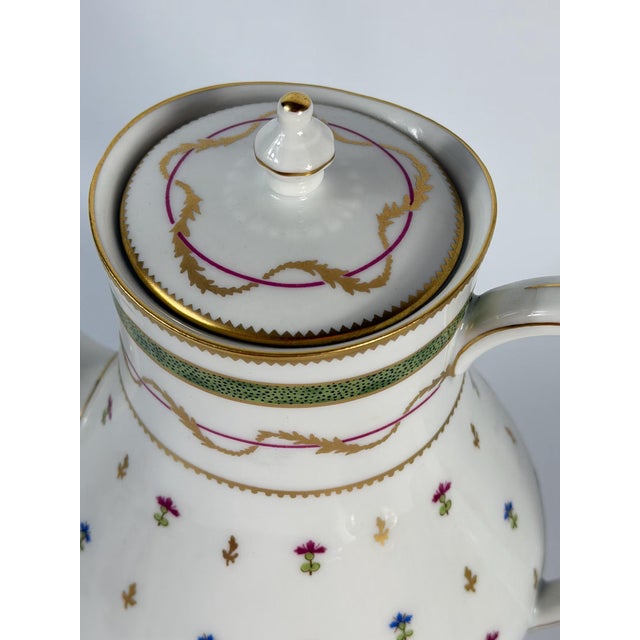 Tea Set for Six by Haviland Limoges, France, 1990s, Set of 15 For Sale - Image 10 of 18