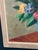 G. Stränz, Pansies in Blue Vase, 1960s, Oil Painting on Canvas, Framed For Sale - Image 6 of 17