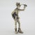 Vintage Italian Handmade 800 Silver Pinocchio Going to School Figurine, Arezzo, 1980s For Sale - Image 12 of 12