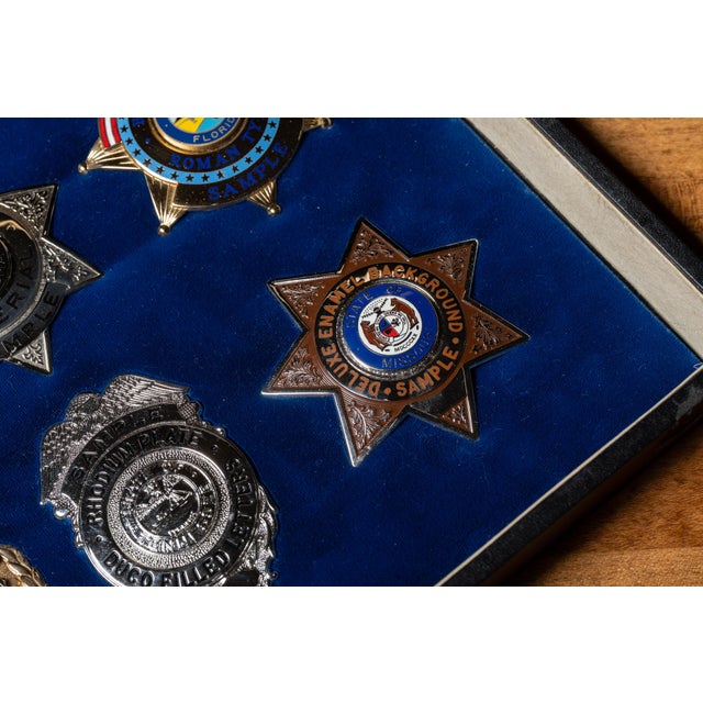 Blackinton Law Enforcement Badge Salesman Sample Set For Sale - Image 9 of 9
