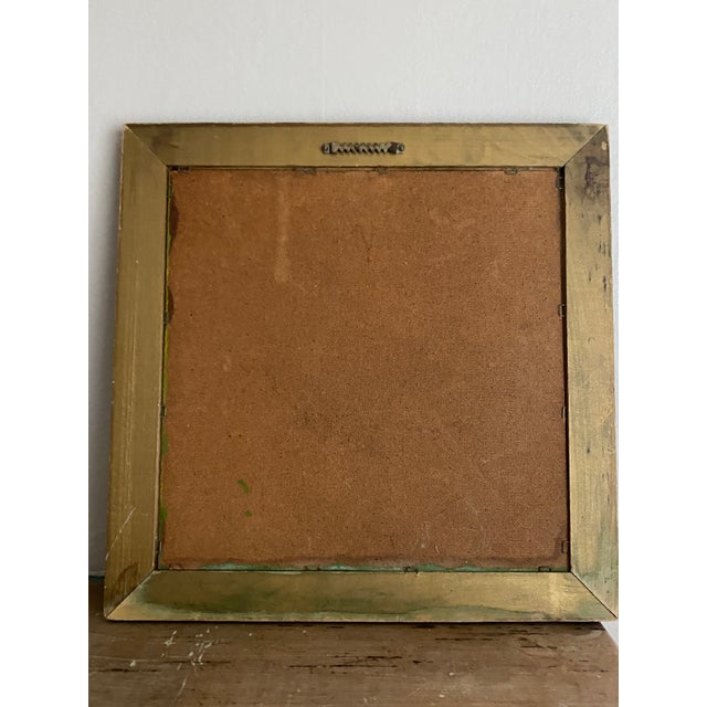 Paint Mid-Century Still Life on Panel Framed For Sale - Image 7 of 9