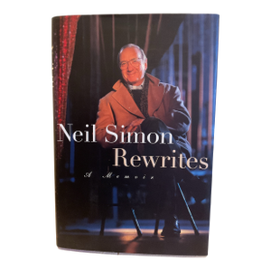 " Neil Simon Rewrites a Memoir " Book Signed by Neil Simon (1996)