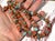 Gemstone Vintage Coral Turquoise and Other Mixed Stone Double Strand Native American Necklace For Sale - Image 7 of 16