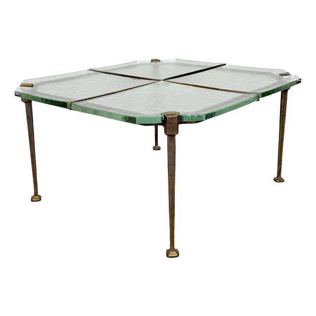 Vintage German Brutalist Side Table by Lothar Klute, 1980s For Sale