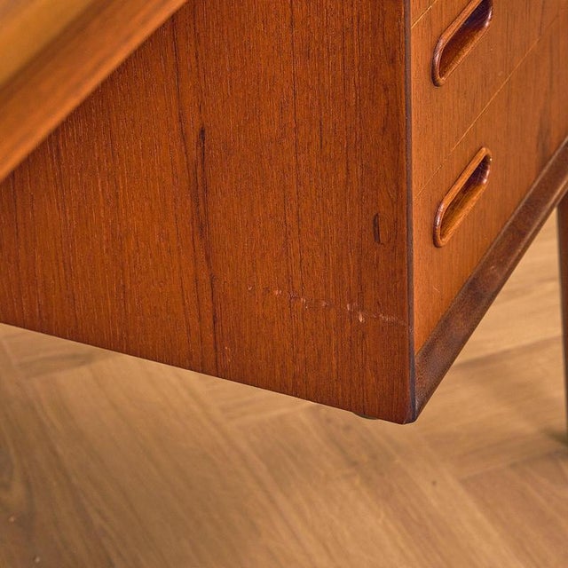 Danish Writing Desk in Teak by Svend Åge Madsen for H.P. Hansen, 1960 For Sale - Image 11 of 13