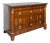 French Empire Mahogany Commode With Black Marble Top For Sale