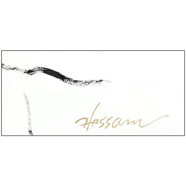 Abstract Expressionism Abstract Portrait, Hessam Abrishami For Sale - Image 3 of 4