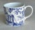 Tiffany & Co. Mugs - Scenes of New York Toile Blue and White, Pair For Sale In San Diego - Image 6 of 10