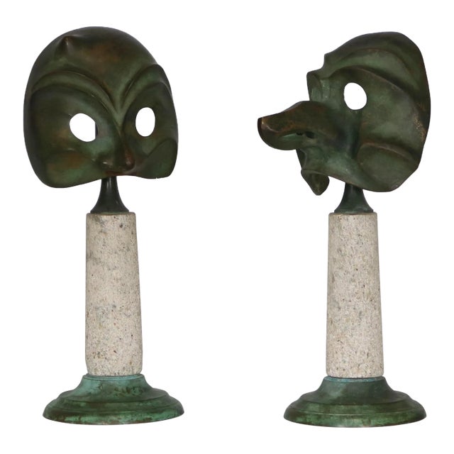 1970s Set of 2 Seguso Table Lamps by Elin Raaberg Nielsen For Sale