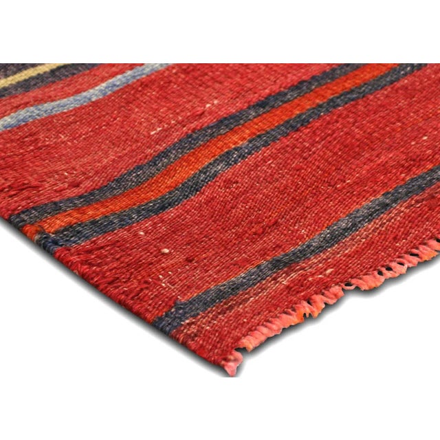 Traditional 1960s Turkish Kilim For Sale - Image 3 of 5