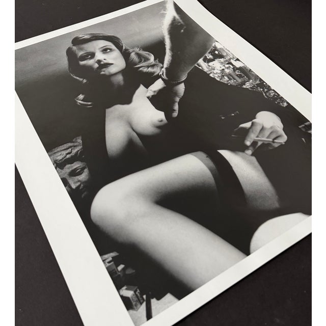 1980s "Voyeurism, Los Angeles 1983" Vintage Silver Gelatin Print by Helmut Newton For Sale - Image 5 of 8