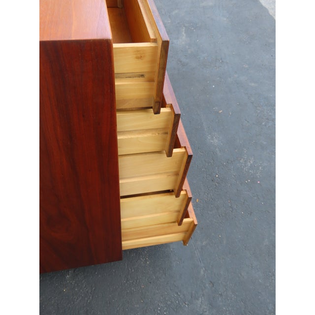 George Nelson for Herman Miller Mid Century Tall Chest of Drawers a Pair 6594 For Sale - Image 11 of 18