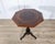 Neoclassical Empire Octagonal Sail Table in Walnut with Precious Wood Veneer, Milan, Early 19 For Sale - Image 3 of 8