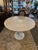 Nj Modern Furniture Saarinen-Style Oval Carrara Marble Tulip Dining Table For Sale In San Francisco - Image 6 of 14