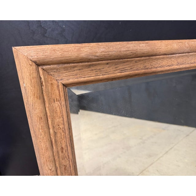 Wood 19th Century French Wall Mirror, 1850 For Sale - Image 7 of 10