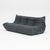 Togo Three-Seater Sofa in Green Bouclet by Michel Ducaroy for Ligne Roset For Sale - Image 15 of 16